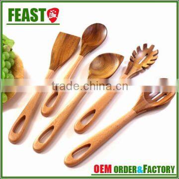 New style fashion bamboo handle cutlery