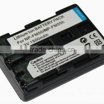 camera battery case NP-FM55 NP-FM55H for sony