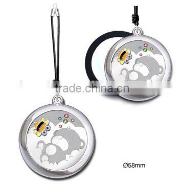 Unique Design Folded Makeup Mirror Shine Crystal Pocket Mirror Decorative Craft photo-5