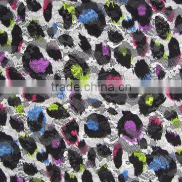 72gsm Quincunx Jacquard Nylon87%spandex13% Violet Julian Lycra Fabric photo-2