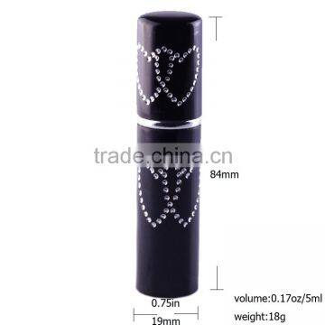 5ml Colored Refillable Perfume Atomizer Packing Glass Bottle