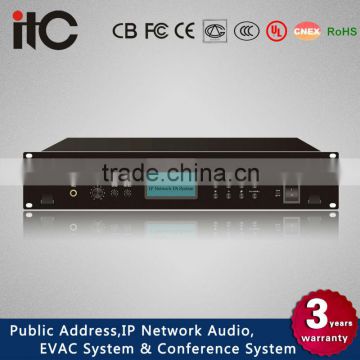 ITC T-6701 Single Channel IP Audio Decoder for IP PA System