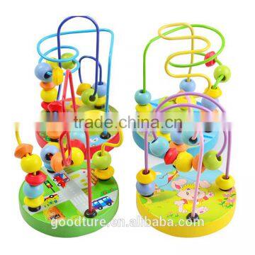 Small Wooden Cartoon Beads Rack