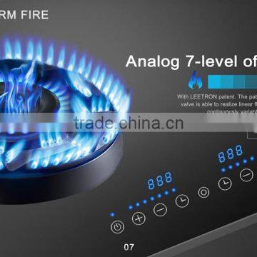 Global Patent Heat Recycle Intelligence Electric Touch Screen Best Gas Cooker China