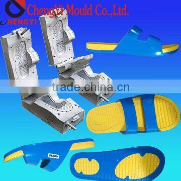 PVC AIRBLOWING TWO COLOR SLIPPER CONCRETE CASTING MOULD