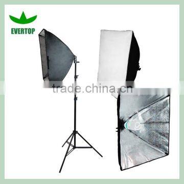 TS-SLK01Photo Studio Continuous Single Lighting Softbox Soft Box Light Stand Kit photo-2