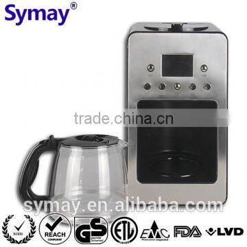 Digital Coffee Machine with 12 Cups 1.8L Capacity 1000W Power