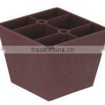 popular plastic sofa feet PP012