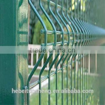 PVC coated Welded fencing panel/welded mesh fence