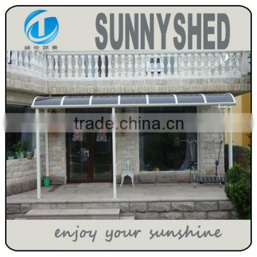 Cutomized Deck Awning Polycarbonate rain canopy awning for window awning