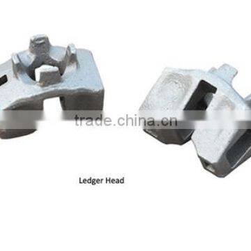 Cast steel ringlock scaffolding parts ledger accessories ledger end
