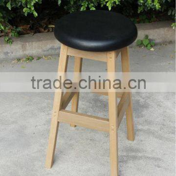 PS wooden unique bar stool