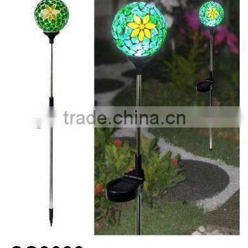 solar garden globe light/Solar metal stake light SO3099