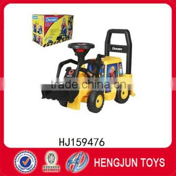 Promotion toys plastic cartoon baby forklift car