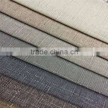 2016 100%polyester Linen Look Sofa Fabric for China Wholesale photo-2