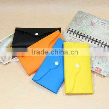 2013 fashion women's Silicone wallet