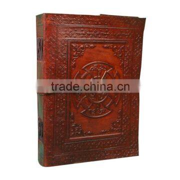 Celtic Mandala Leather Diary Grimoire Book-of-Shadows Notebook Personal Diary