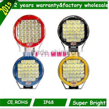 9 Inch Headlight 9-36v dc Flood /spot 96w 35pcs*5w LEDs 160w Led Driving Light photo-2
