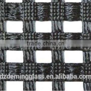 high quality 40x40kn Fiberglass geogrid for slope protection and road construction