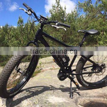 Snow e bike green power fat electric bicycle mid bafang motor drive