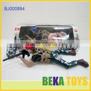 Kids Toys Electric Moving Toys Painted Plastic Corps Action Figure Soldier photo-4