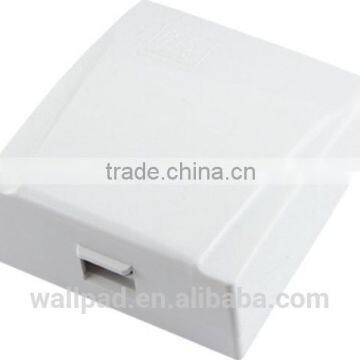 2015 Wholesaler Luxury Wallpad for Wall Switch Socket Outlet 86 type White Waterproof Electrical Plastic Box Enclosures