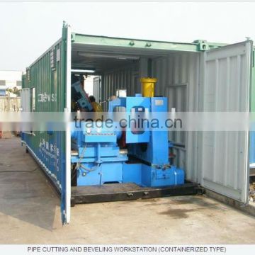 Pipe Cutting and Beveling Workstation(Container Type)