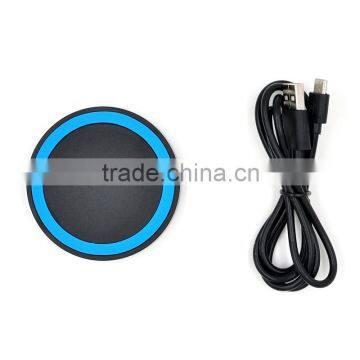High Quality Cell Phone Mini Qi Mobile Wireless Charger,Portable Charger Wireless Charger For Samsung Qi Standard Mobile photo-5