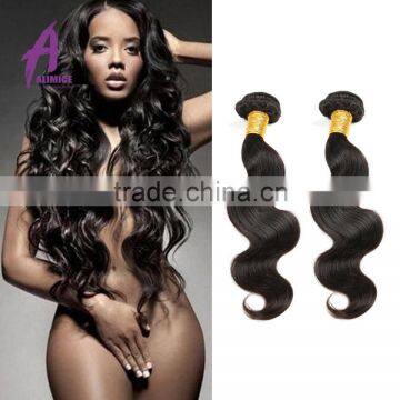 Top Quality Best Selling Fast Shipping Indian Hair Bundles Xuchang Alimice Hair Factory Direct Wholesale 8A Grade Indian Hair