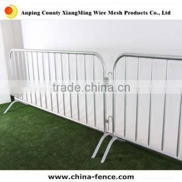 Manufacture Crowd Control Traffic Barricade Galvanized Portable Fence Barrier