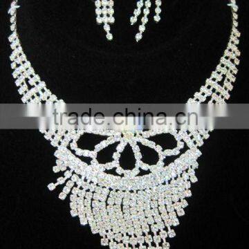 rhinestone necklace sets
