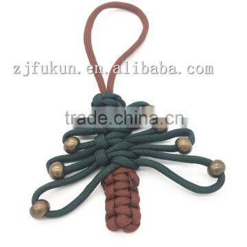 Custom Handmade Paracord Beads Christmas Tree Decoration in Christmas Artificial Christmas Tree Gifts Christmas Ornaments