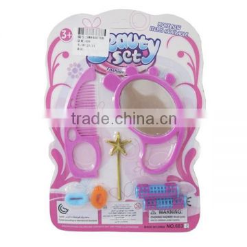 girl beauty set platic Comb mirror hair beauty tool set SW8400708