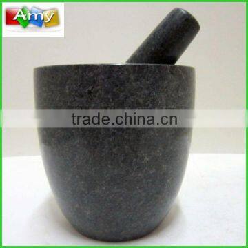 SM768 custom stone mortar and pestle set