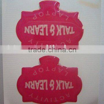 Custom Design crystal epoxy sticker for decoration