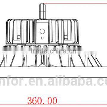 Led Industrial High Bay Light 200W Cast Aluminm With 5 Years Warranty LED Highbay