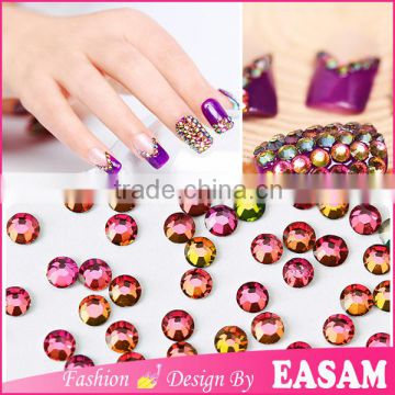 2016 nail rhinestone,China flame nail rhinestone for nail decoration