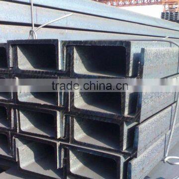Hot Rolled Mild Metal U Shaped Beam U Channel Steel For Construction