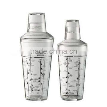 Acrylic Cocktail Shaker With Cap