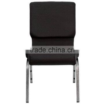 Red Fabric Iron Interlink Stackable Chair For Church JC-E200 photo-4