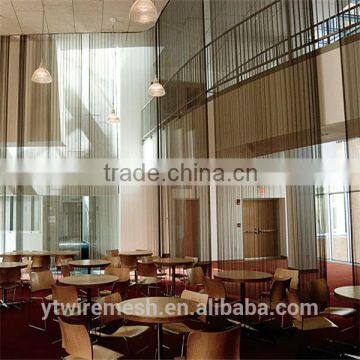 Decorative Aluminum metal curtain mesh / Decorative screen mesh curtain