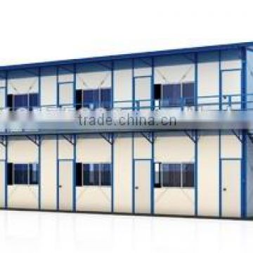 2015 new hot sale china iso certification modular moblie prefab two-story house