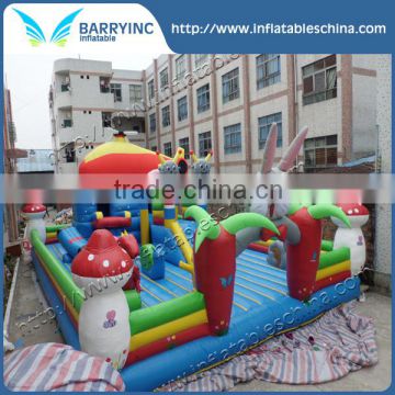 hot sale children playground, water park design, amusement park with Chinese characteristics Wolf cartoon sheep with small