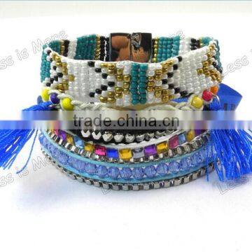 Fashion Paracord Tassel new Trends Bracelets bead Jewelry