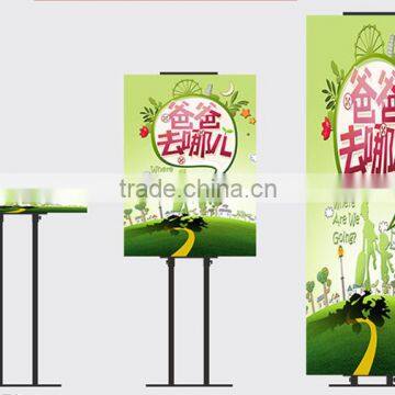 Metal Advertising POP Display Easel Stand