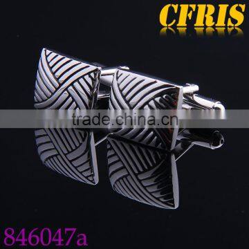 New Product Black Enamel Cufflink