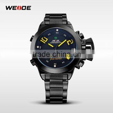 Thinnest Watches For Men WEIDE Quartz Type men watch Fashion Wristwatch