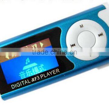 Wholesale mp3,students gift mp3 player,LCD screen mp3 with LED light / torch