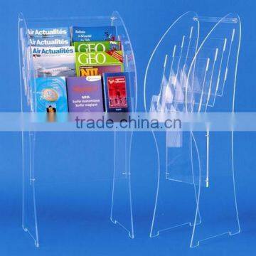 The World Top 500 Brands Design Custom a4 Acrylic Book Shelf photo-2