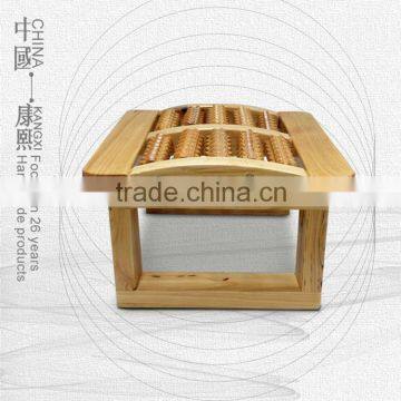 Good quality cedar wood handmade Wooden foot massager